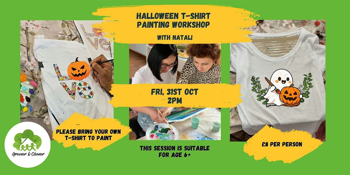 Halloween T-Shirt Painting Workshop
