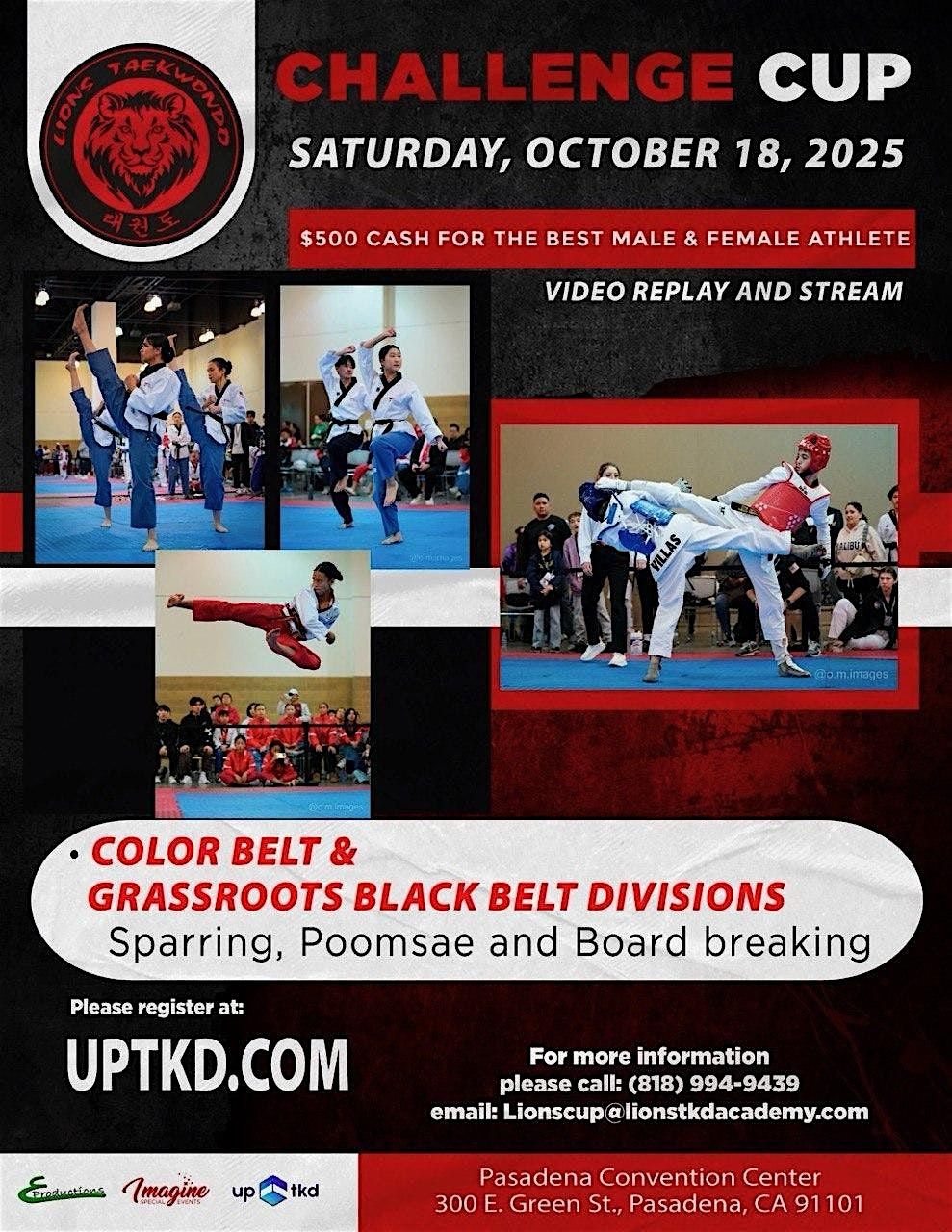 Lion's Challenge & 6th Lion's Cup International (Admission Tickets Only)