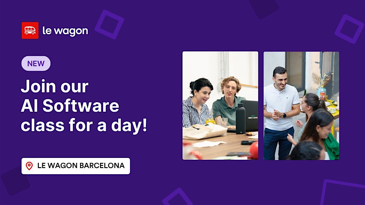 Join our AI Software Development class for a day!