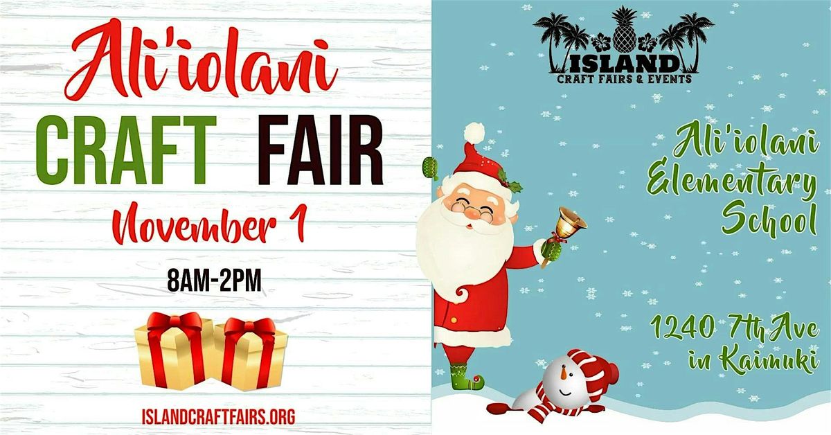 Aliiolani Craft Fair