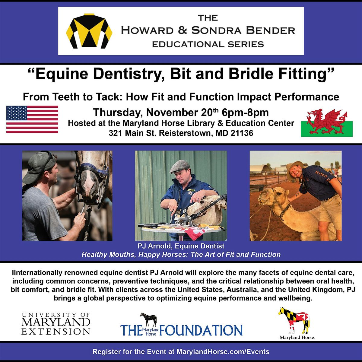 Equine Dentistry, Bit and Bridle Fitting