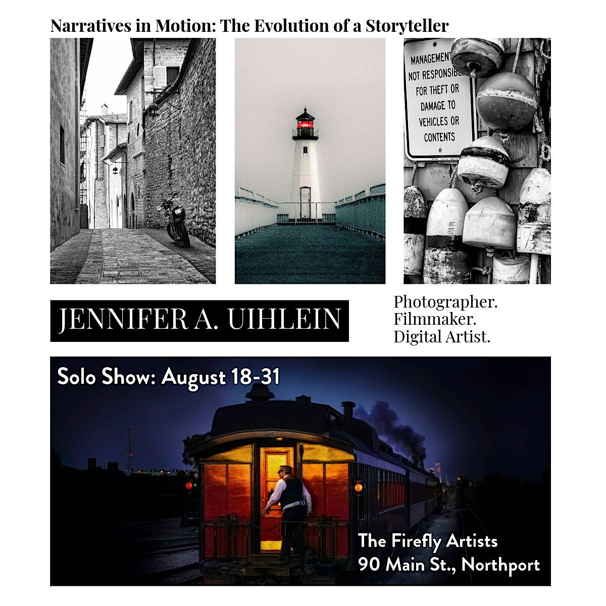 Narratives in Motion: The Evolution of a Storyteller \u2014 A Solo Art Exhibit