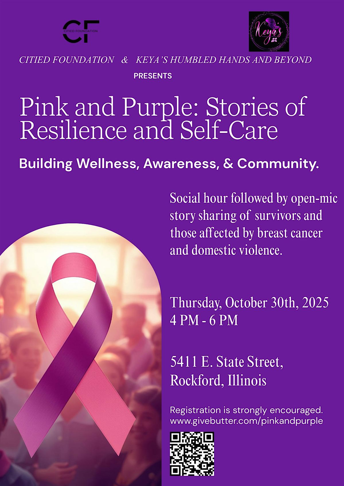 Pink & Purple: Stories of Resilience and Self Care