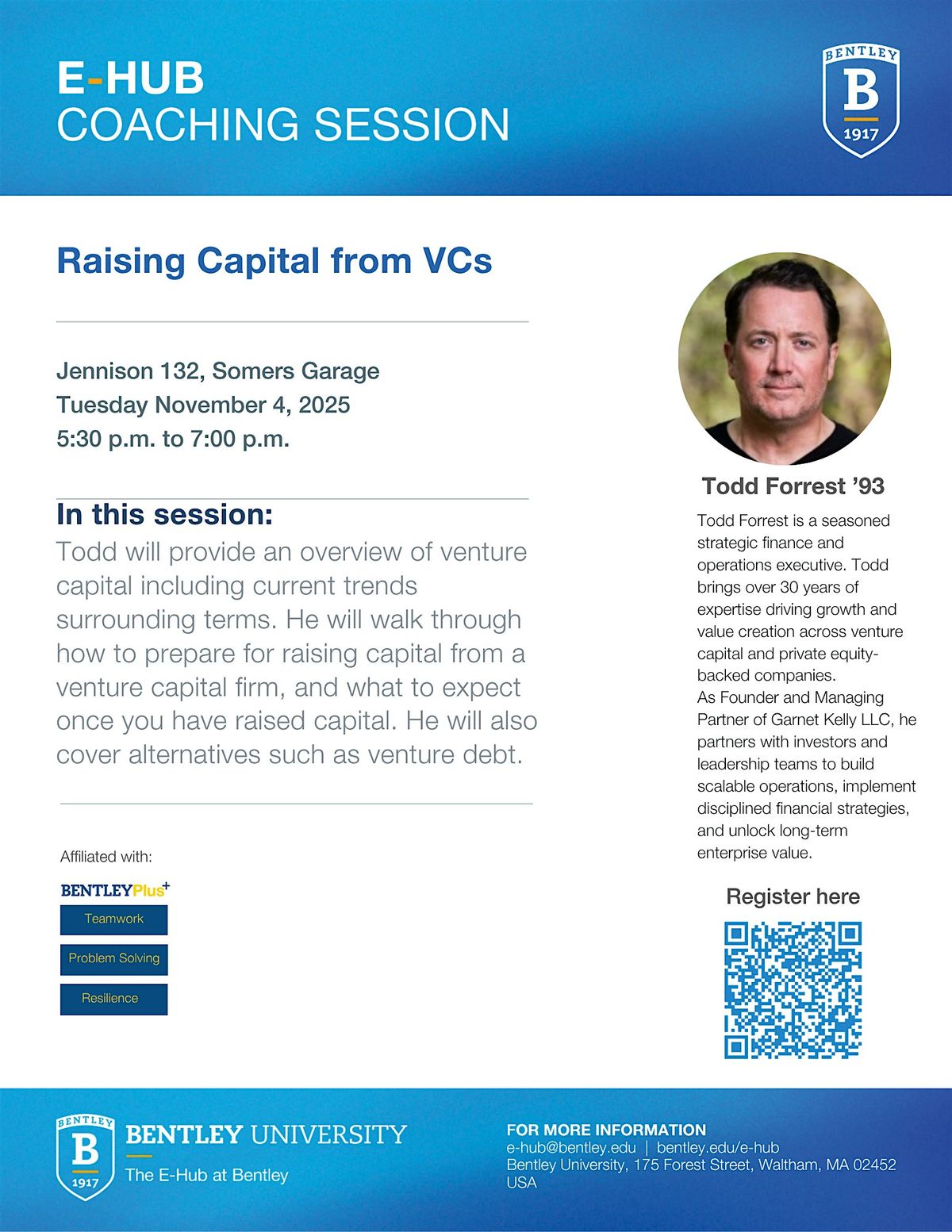 E-Hub Coaching Session with Todd Forrest