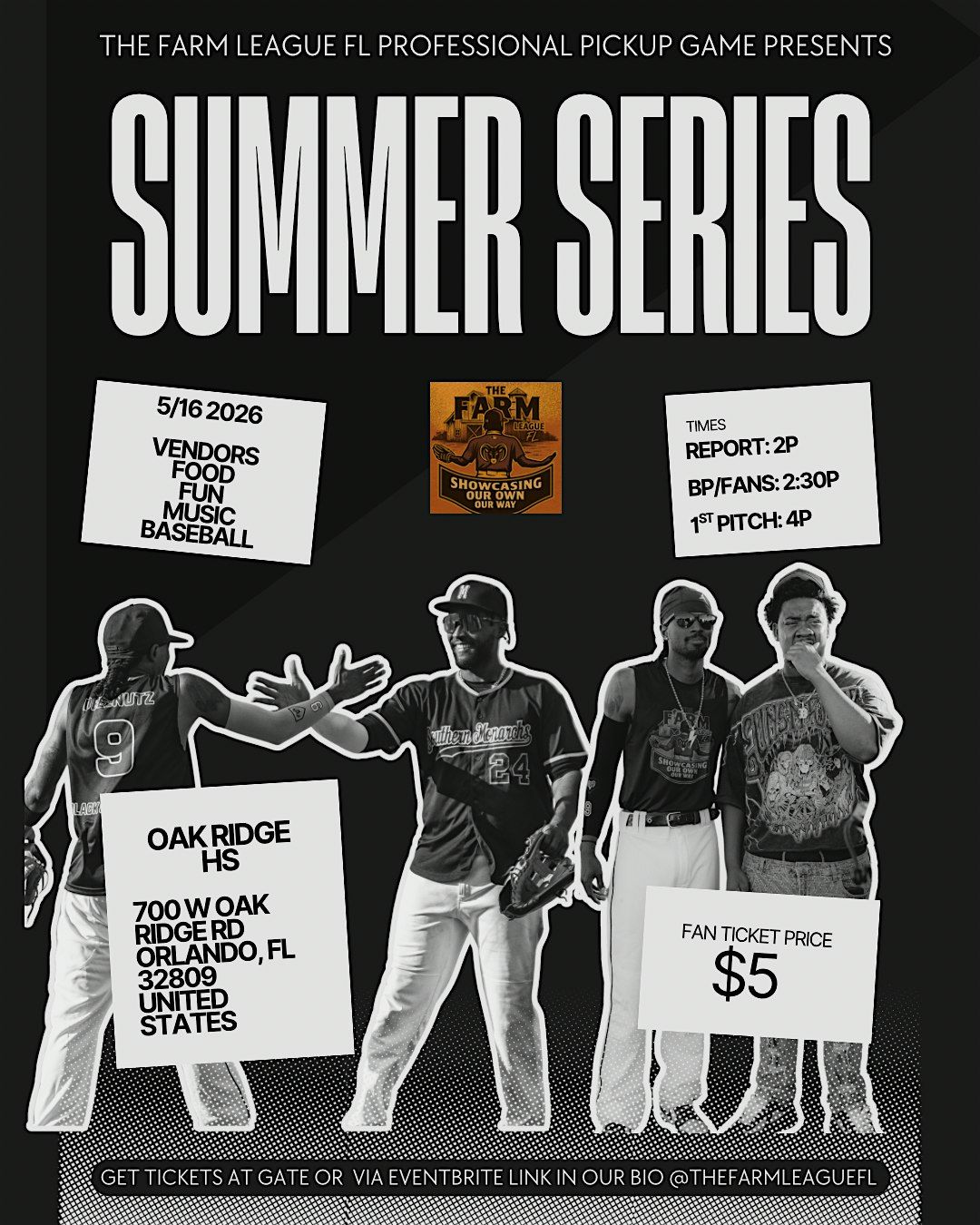 The Farm League FL Summer Series: Week 1