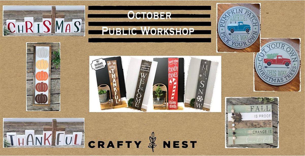 Copy of October 23rd Public Night at The Crafty Nest