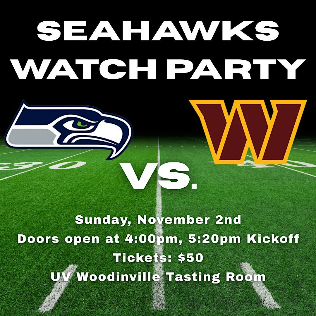 Football Watch Party - Seahawks vs. Commanders