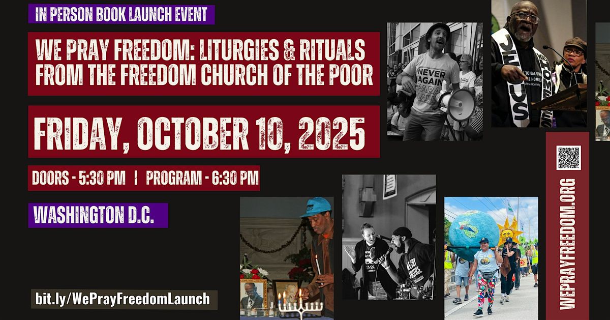 We Pray Freedom Book Launch