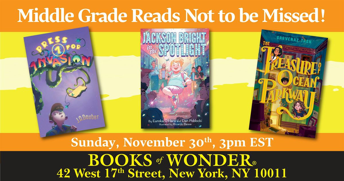 Middle Grade Reads Not to be Missed!