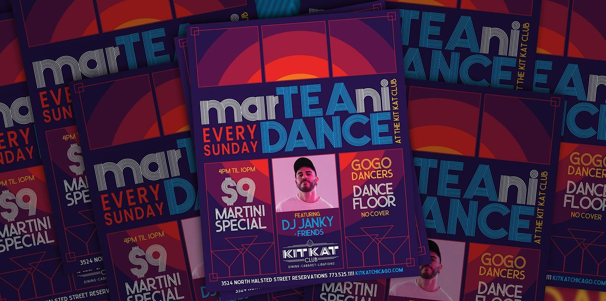 The Sunday marTEAni Dance (Day Party)
