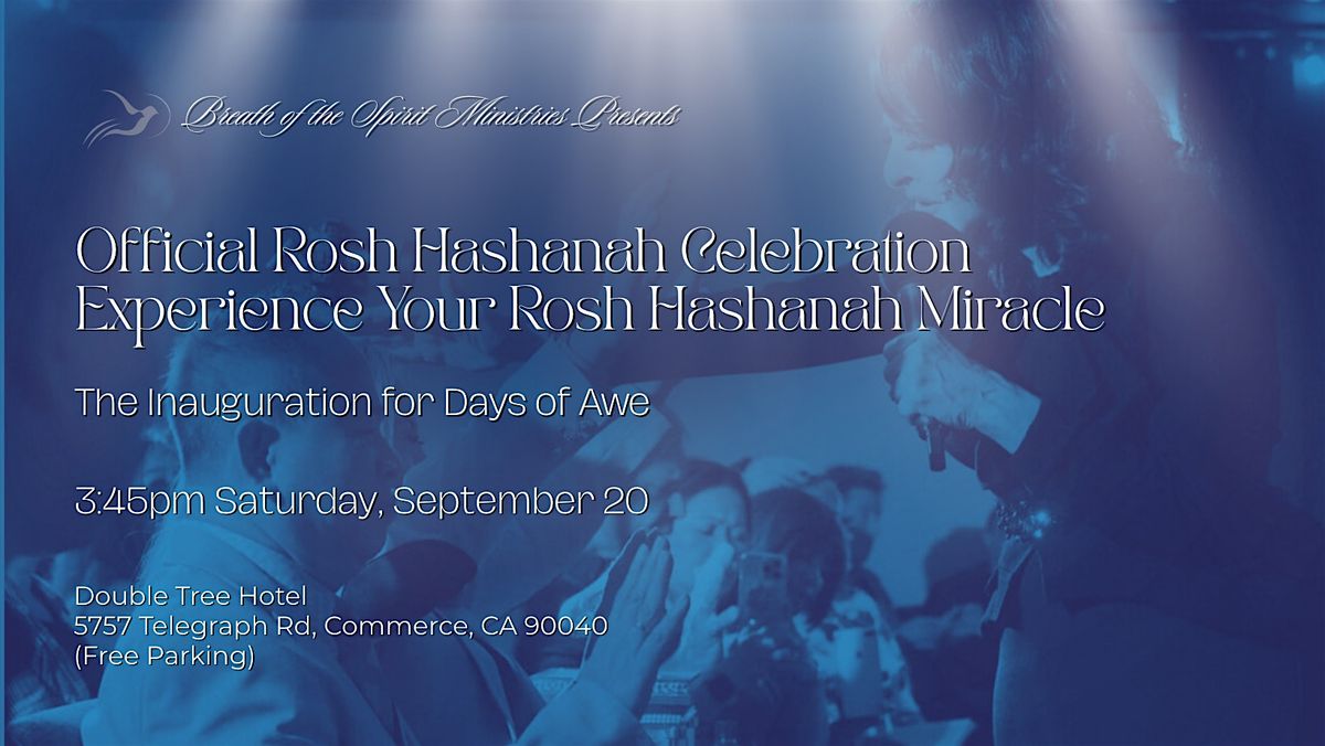 Official Rosh Hashanah Celebration - Experience Your Rosh Hashanah Miracle