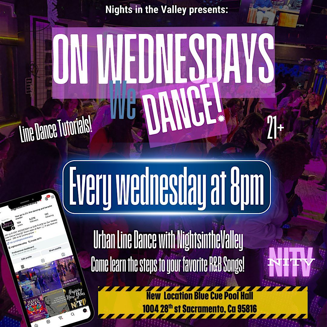 Line Dance Class! Wednesdays at 8pm