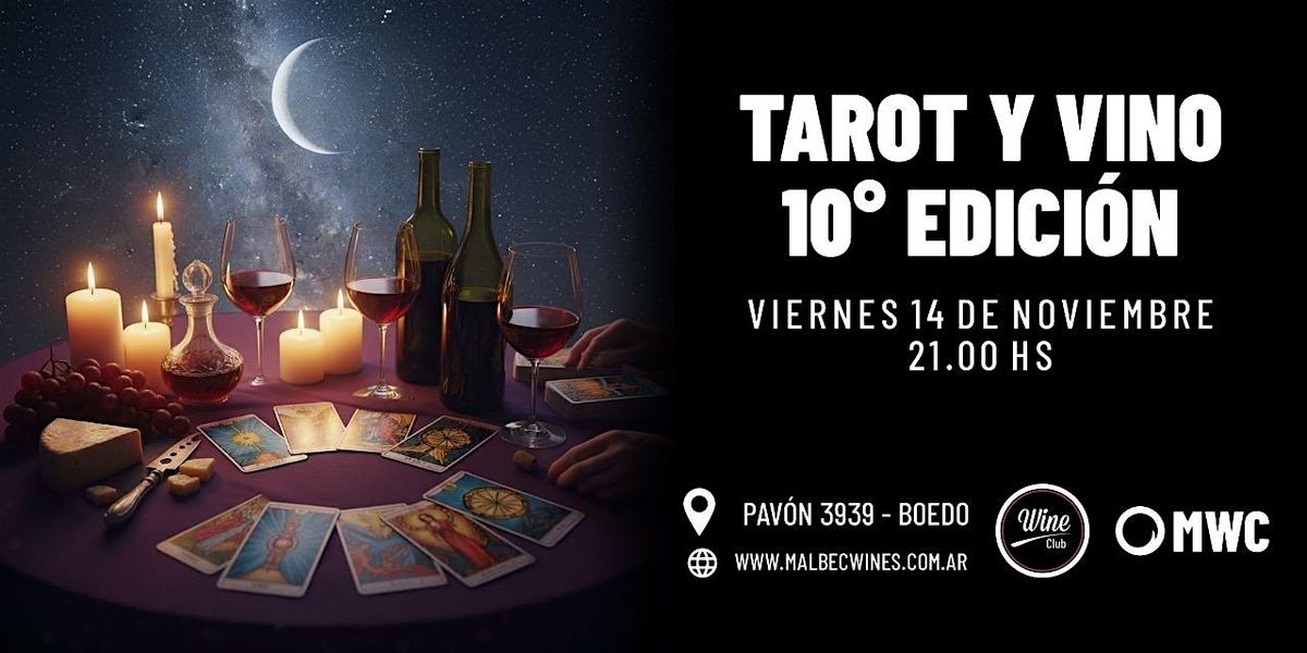 Noche de Vino y Tarot