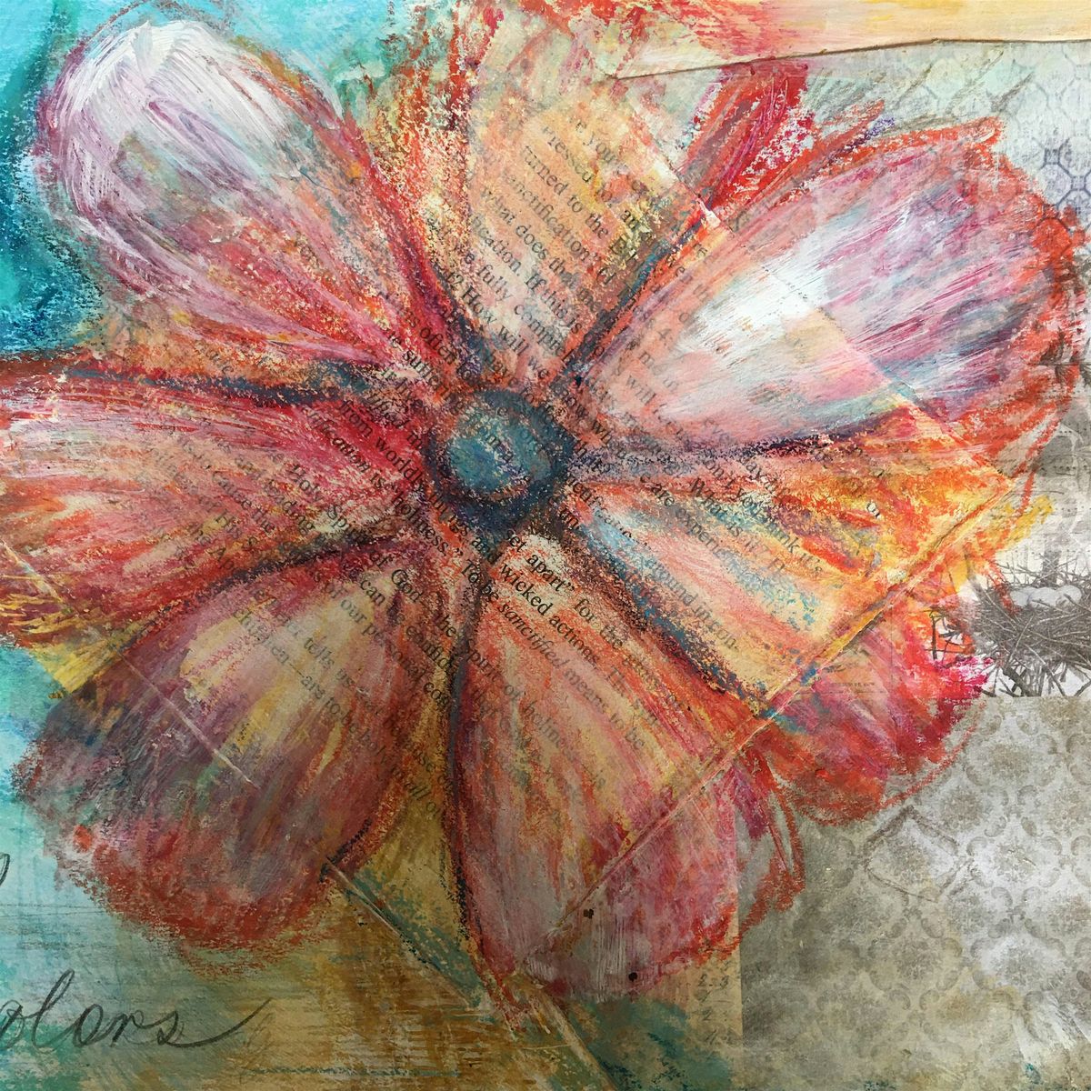 November Open Art Journaling