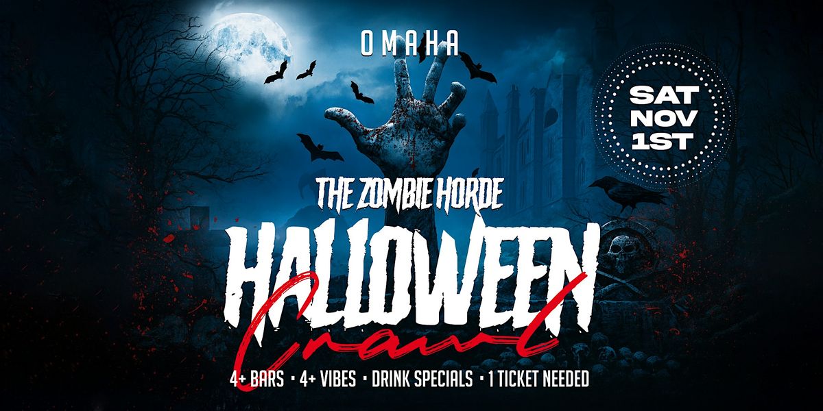 Zombie Horde Halloween Pub Crawl Omaha 2025
