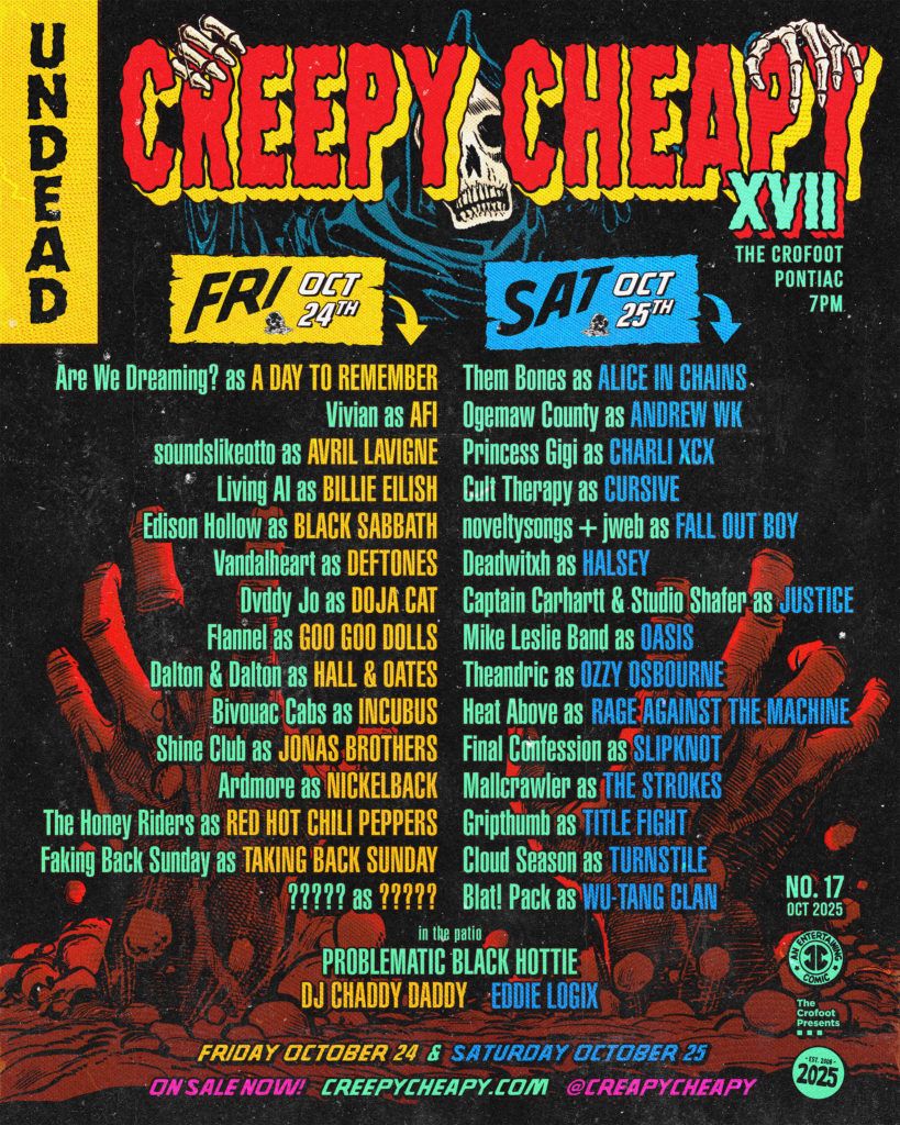 Creepy Cheapy at The Crofoot Ballroom