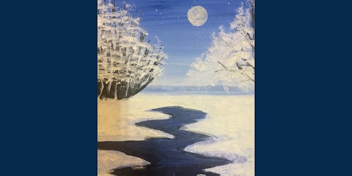 Winter Moonlight Landscape | Brenda Dwyer, instructor