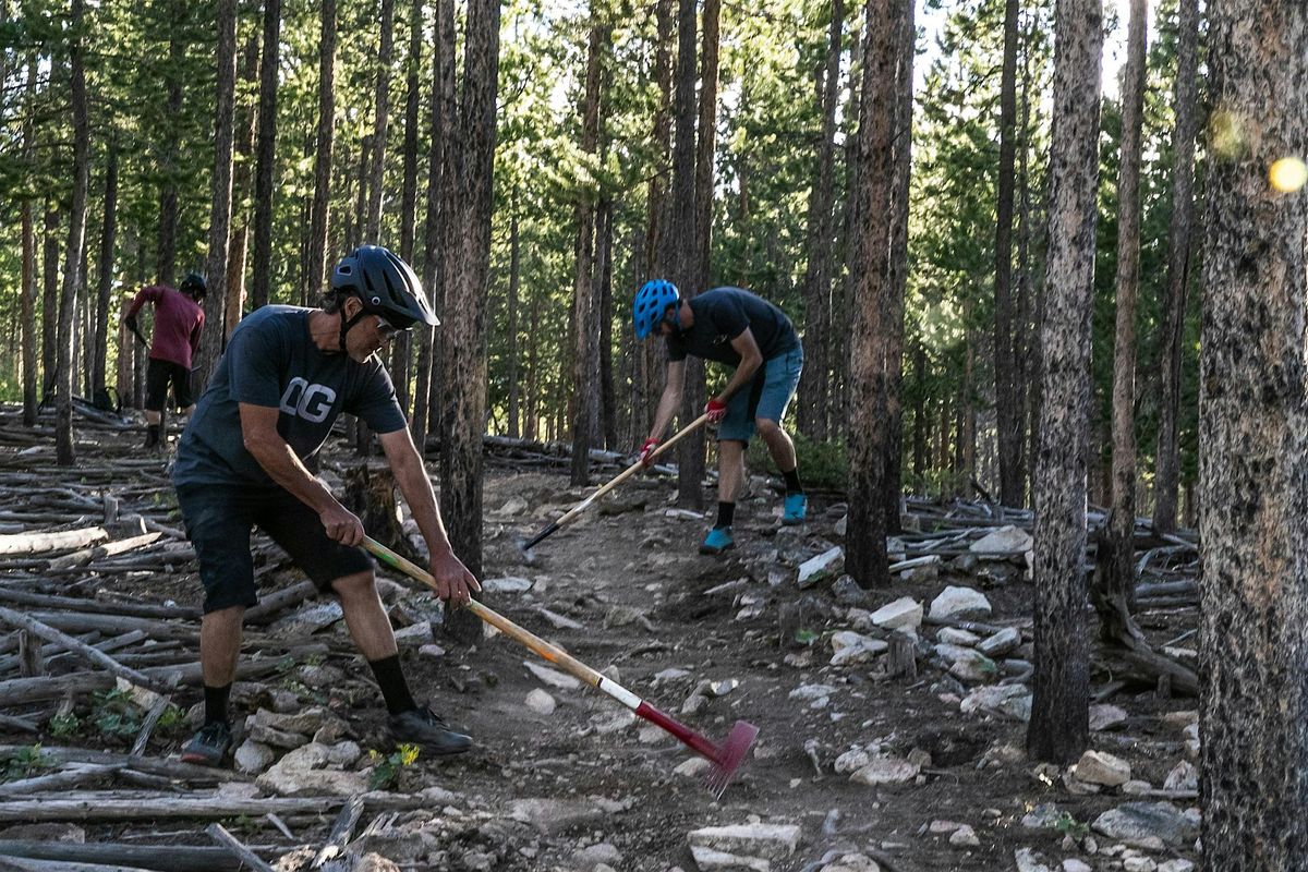 Broken Wheel Trail Work Day