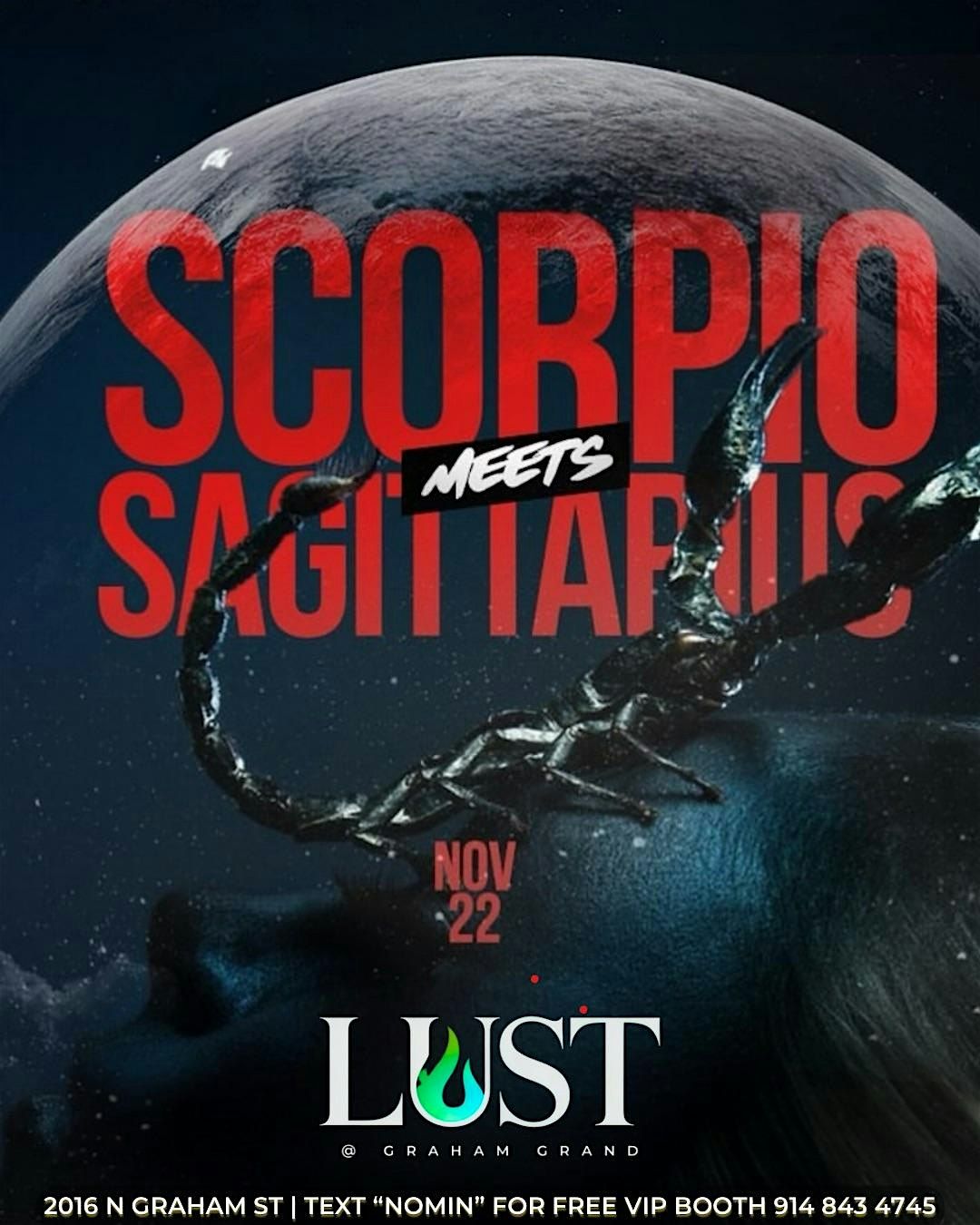 SCORPIO MEETS SAGITTARIUS !