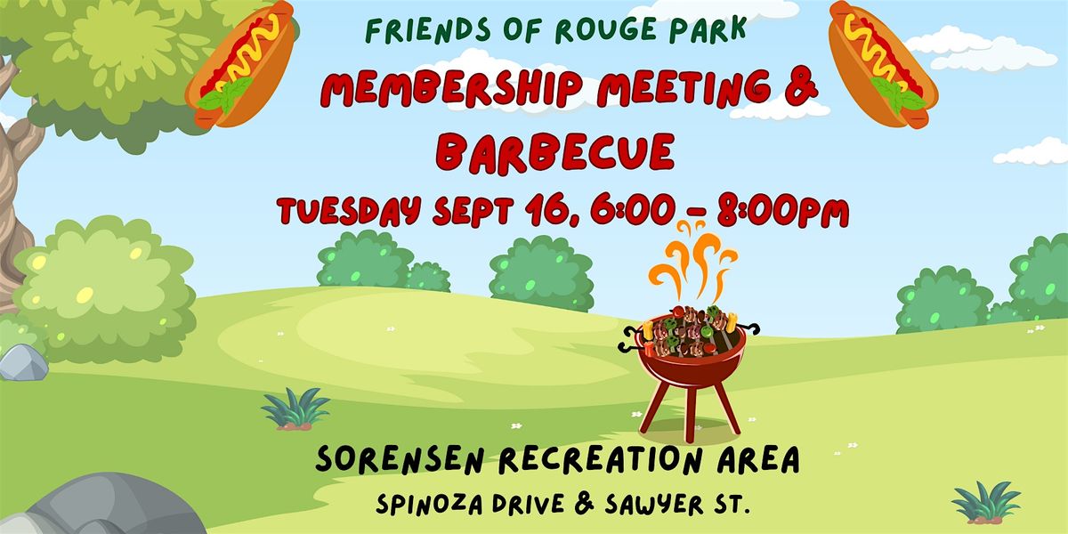 Fall Membership BBQ & Meeting