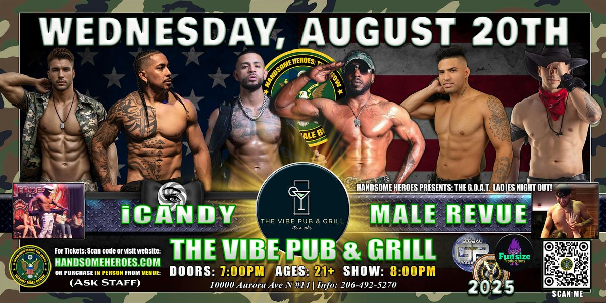 North Seattle, WA - iCandy Male Revue @The Vibe Pub & Grill