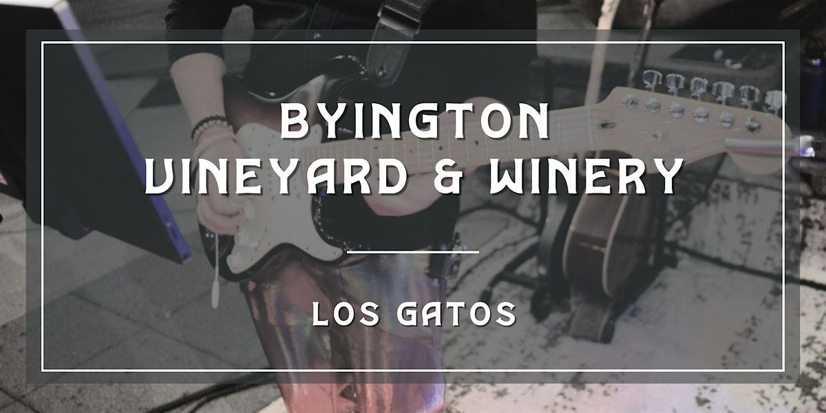 JD and the Shout at Byington Winery