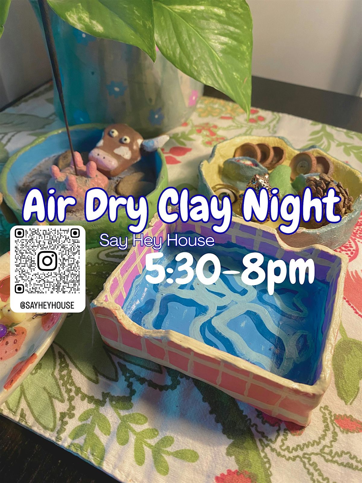 Air Dry Clay Workshop