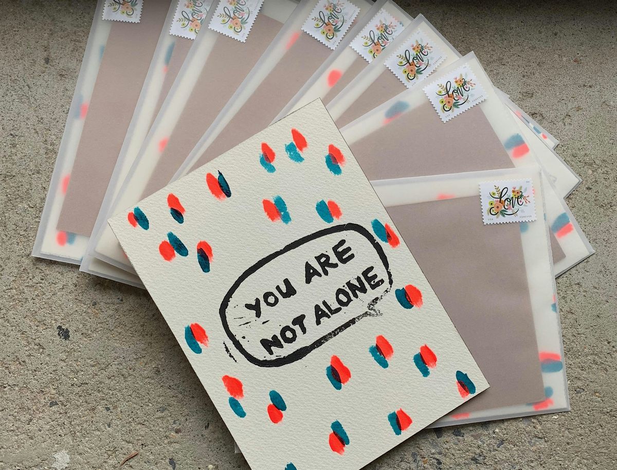 Printmaking workshop- hand print your own cards!