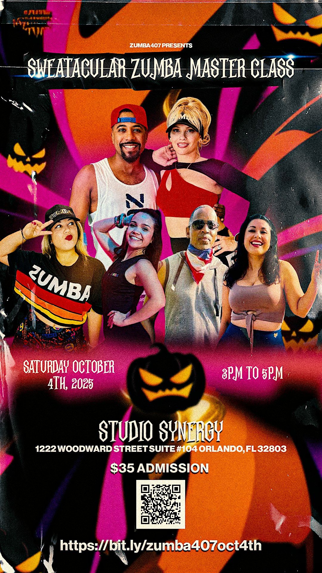 ZUMBA407 Presents: SweaTacular Zumba Master Class