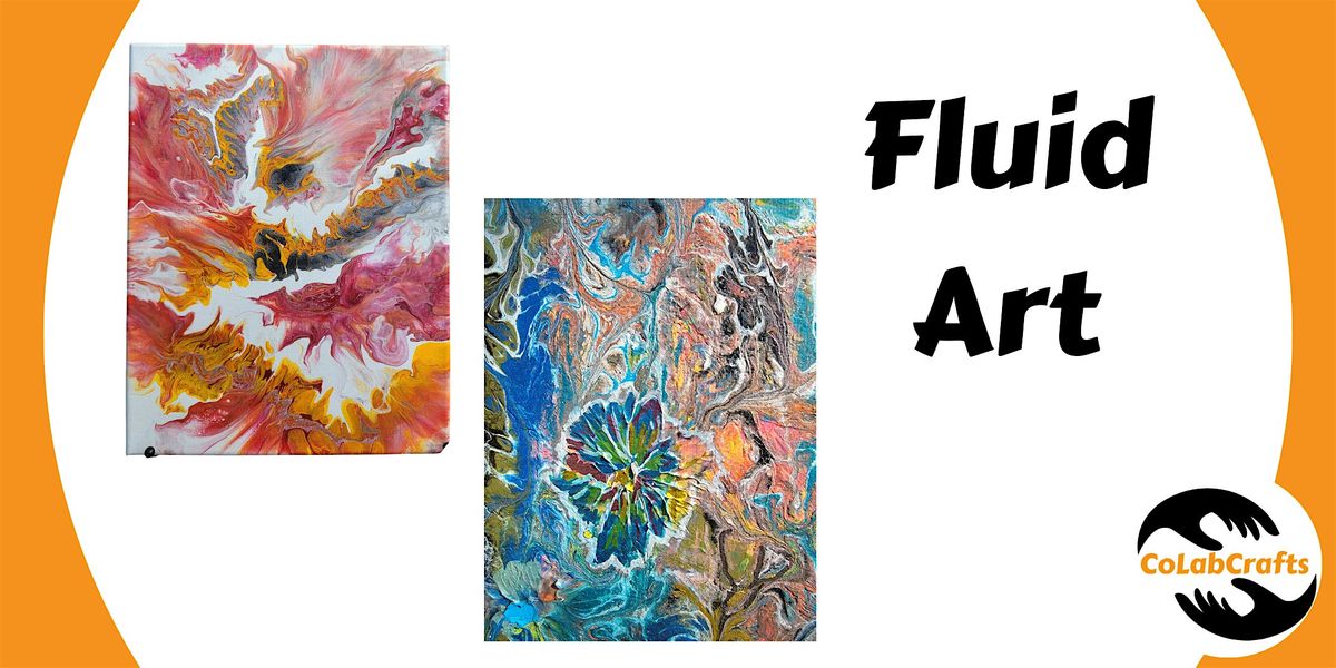 Fluid Art on Canvas  Workshop