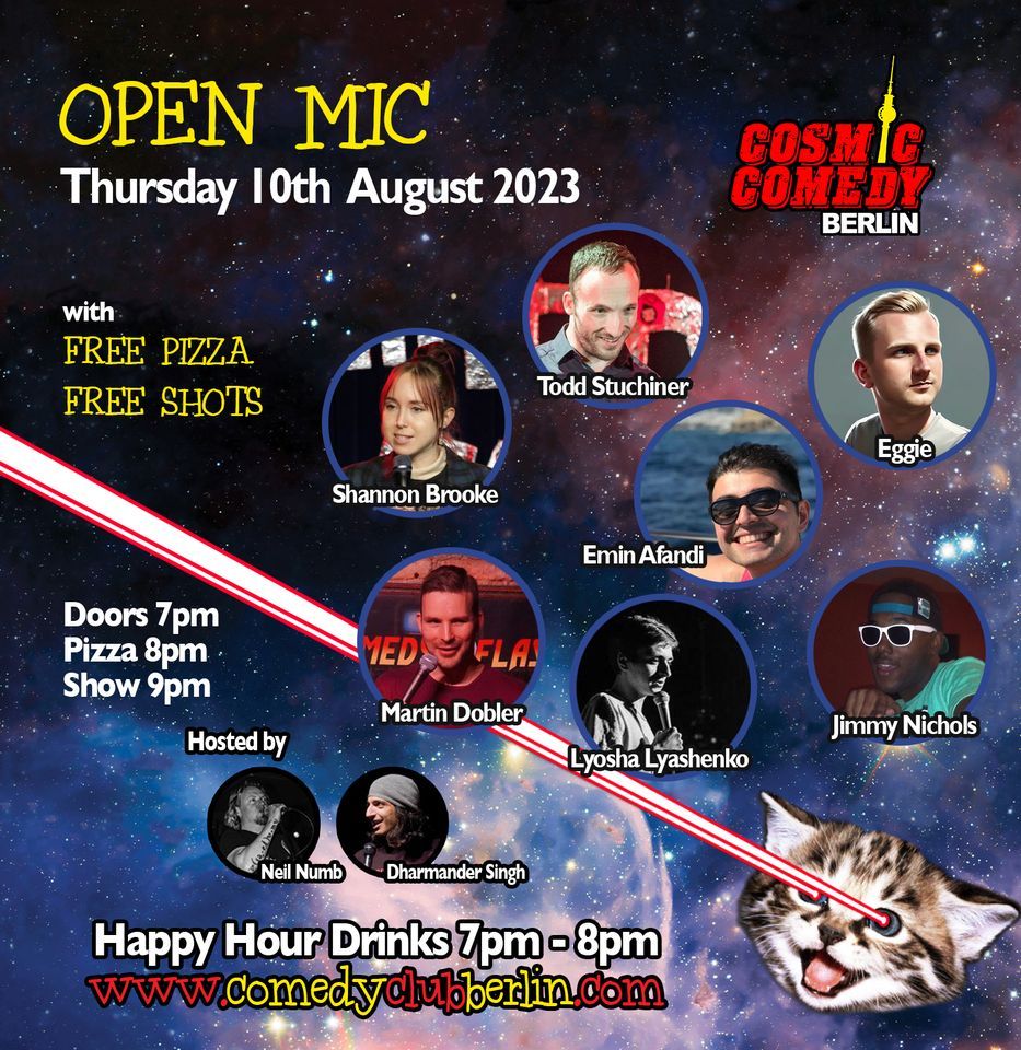 Cosmic Comedy Club Berlin : Open Mic