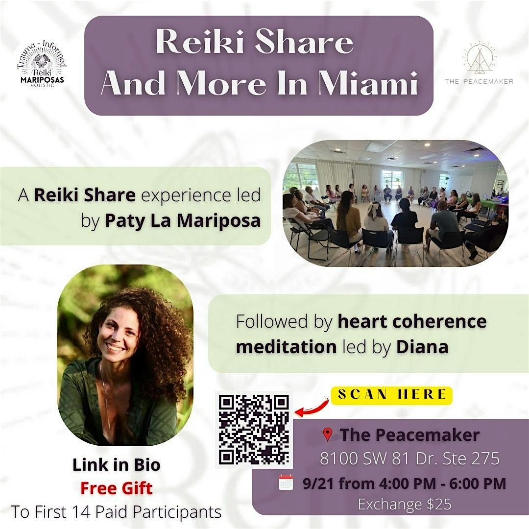 Reiki Share And More In Miami