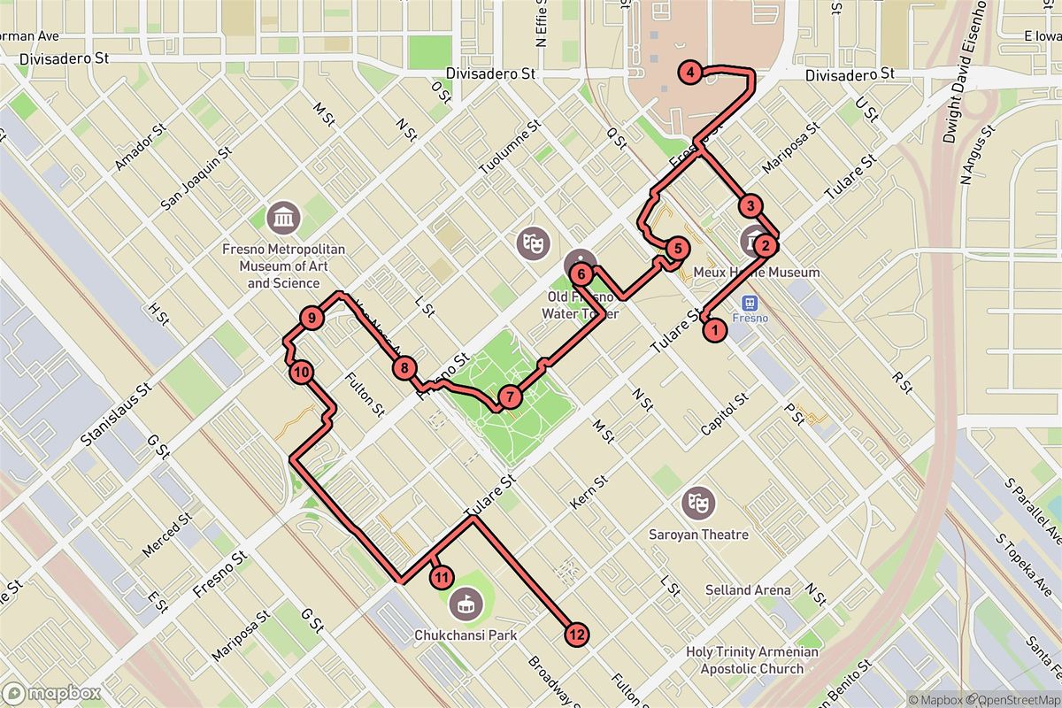 Fresno Audio Tour: Echoes of Innovation and Heritage