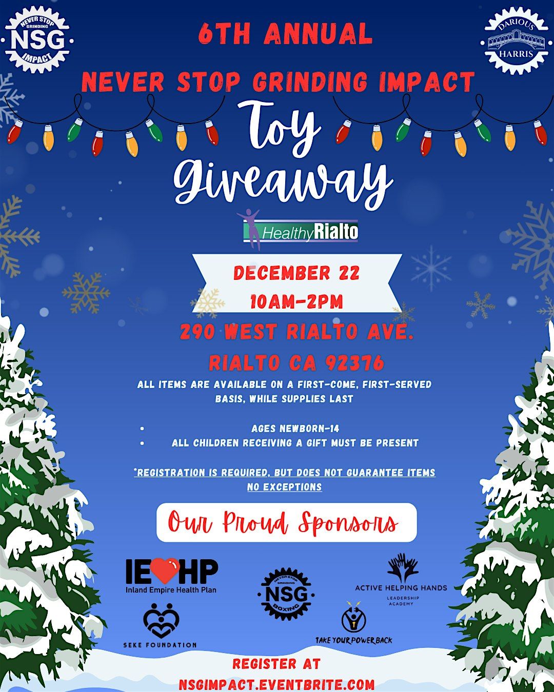 6th Annual NSG Christmas Toy Drive