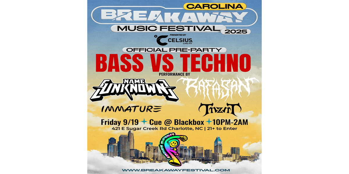 Name Unknown, Rafasan, TNZNT & Immature | BASS vs TECHNO @ CUE