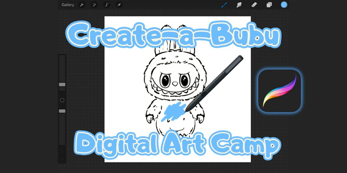 Create-a-Bubu Digital Art Camp for Aged 7 to 11