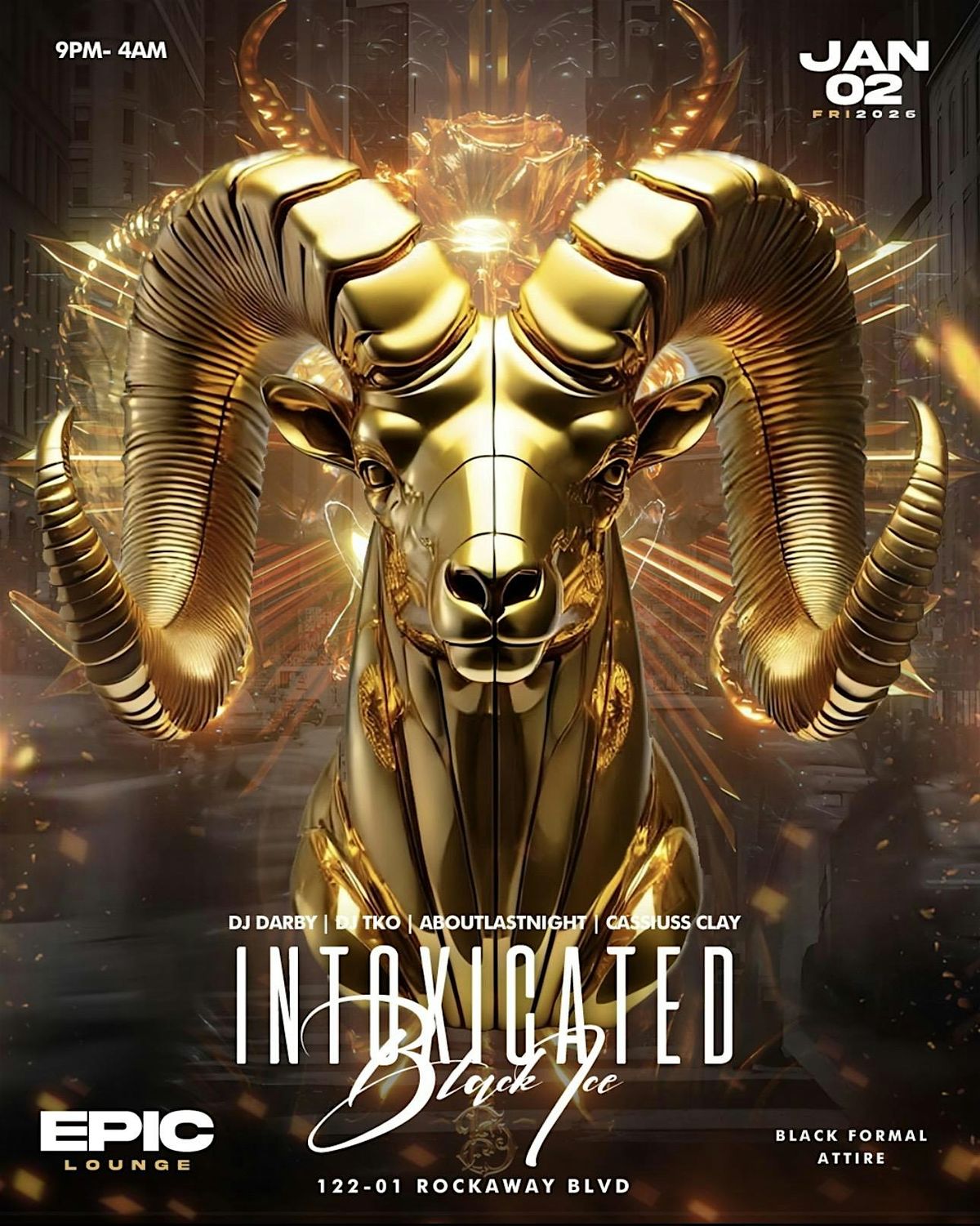 INTOXICATED "BLACK ICE"