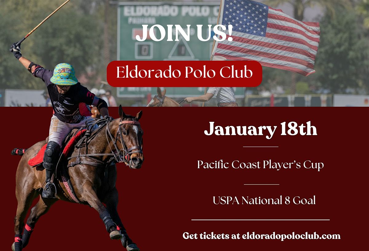 GENERAL TAILGATING - Sunday Polo - Indio, CA - 1\/18