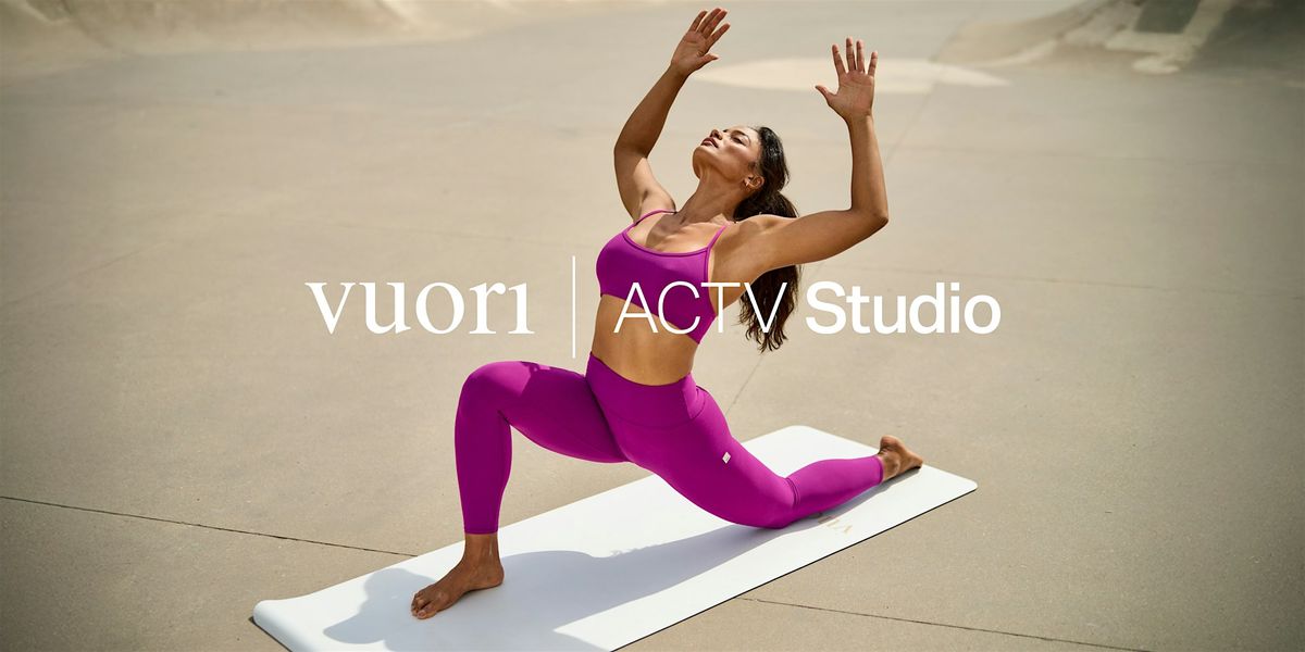 ACTV Studio IRL: Vuori Pasadena x SPINASANA x SWTHZ