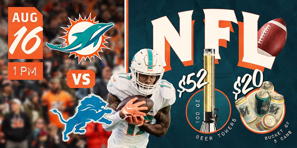 NFL Preseason at Biscayne Bay Brewing