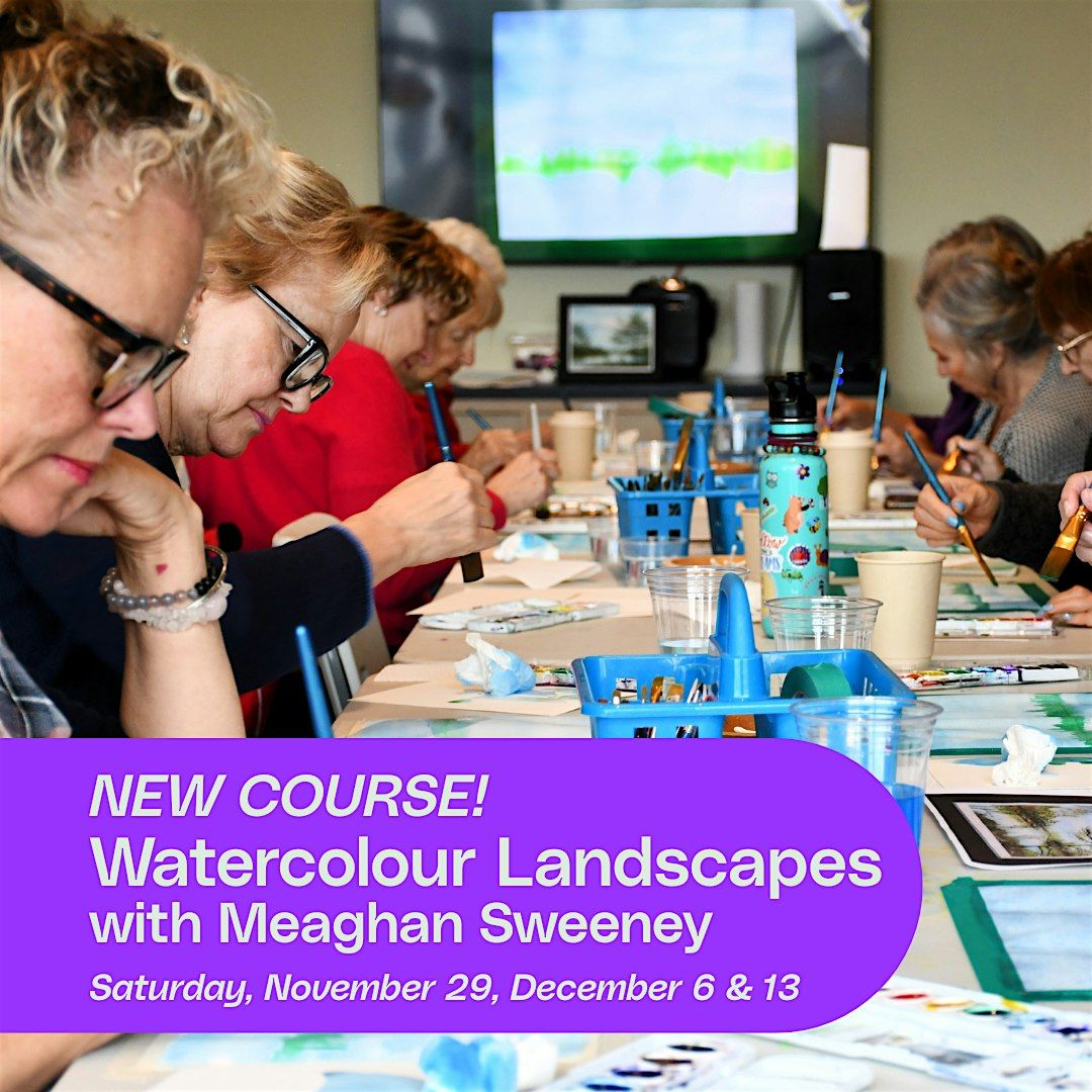 Watercolour Landscapes with Meaghan Sweeney