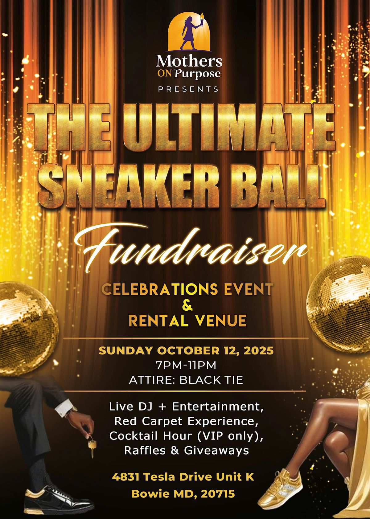 The Ultimate Sneaker Ball: A Fundraising Gala for Mothers on Purpose