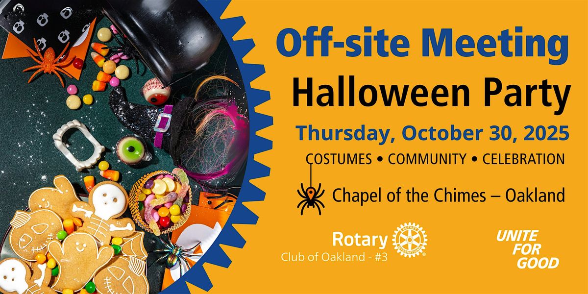 Oakland Rotary #3 Halloween Party