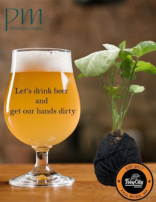 Drink & Make Kokedama\u2019s