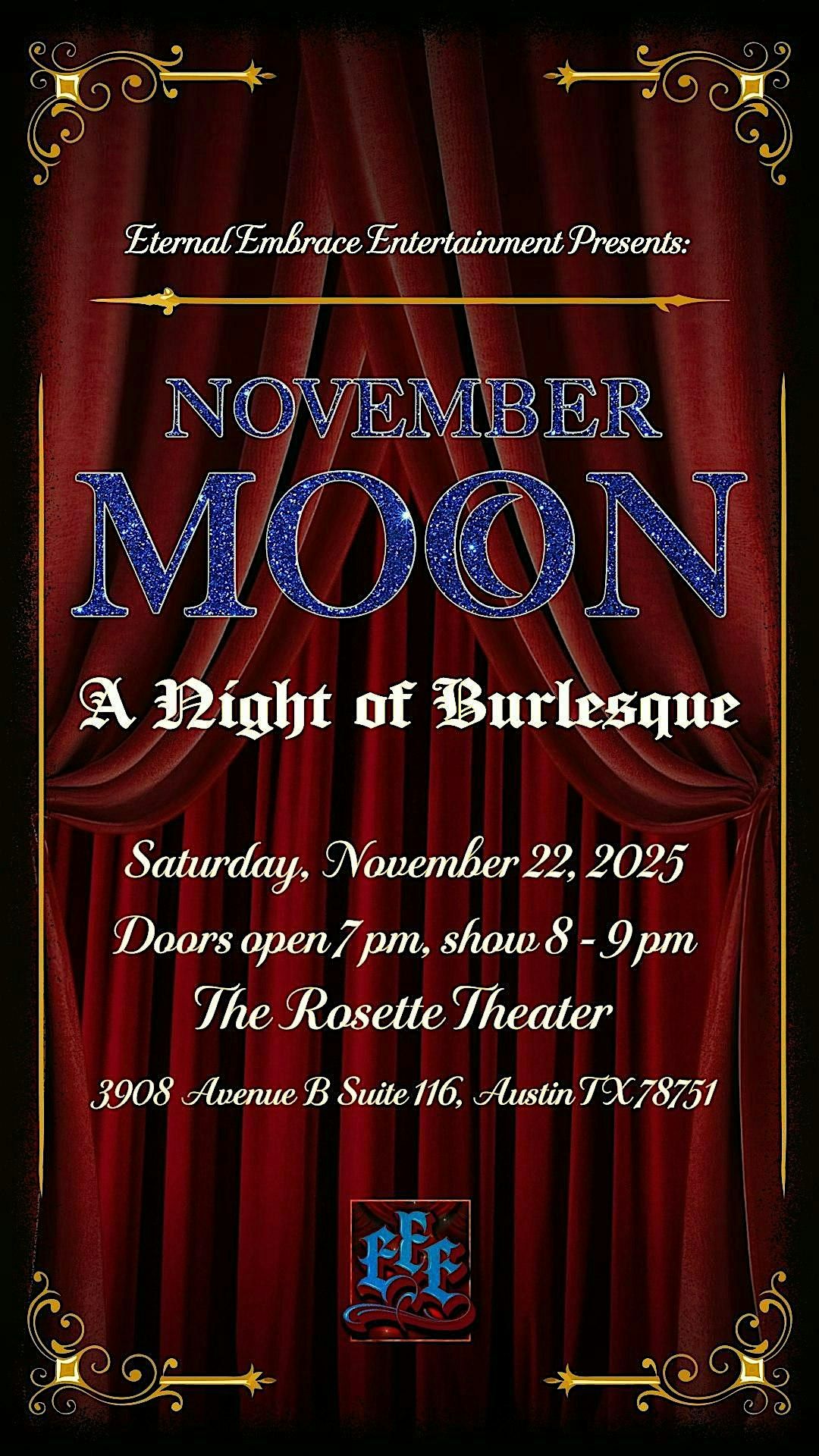 NOVEMBER MOON - A NIGHT OF BURLESQUE