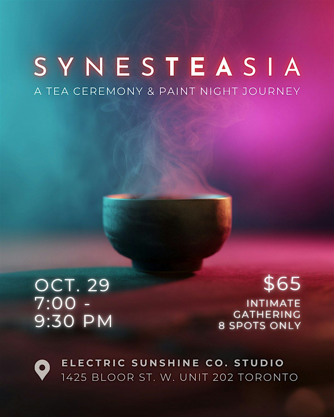 SynesTEAsia: A Tea Ceremony & Paint Night Journey