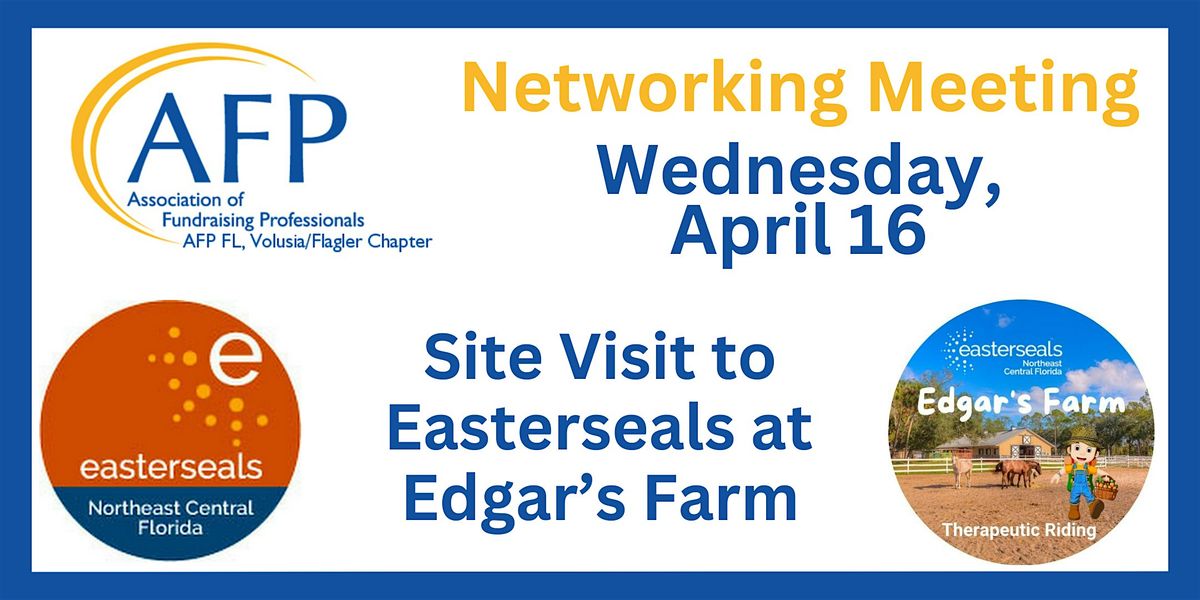AFP Volusia\/Flagler Lunch at Easterseals at Edgar's Farm
