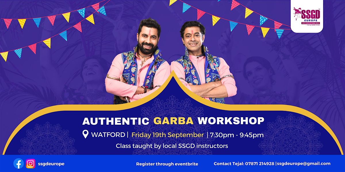SSGD Garba Workshop: 19th September - Watford