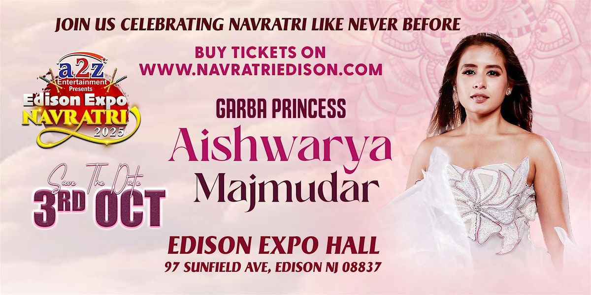 Navratri Festival of New Jersey With Aishwarya majmudar @ EDISON EXPO