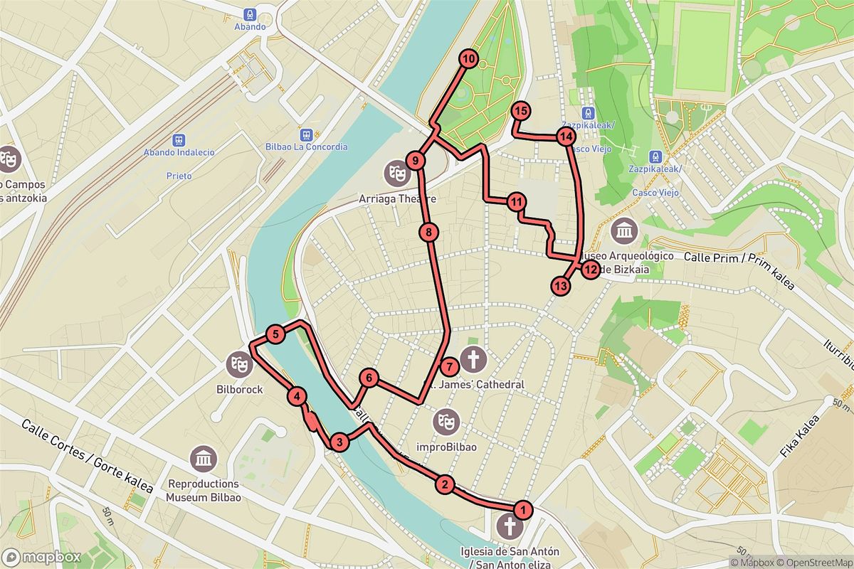 Bilbao Audio Tour: Legends, Markets & Bridges of the Old Quarter